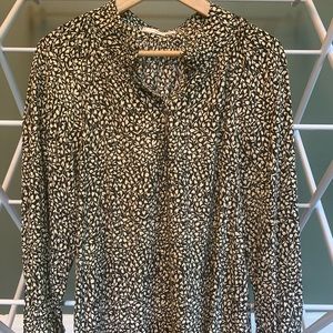 Mango Printed Blouse